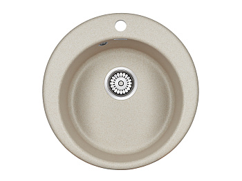 Кухонная мойка Paulmark GELEGEN 50 PM404800-BE 50х50 цвет бежевый